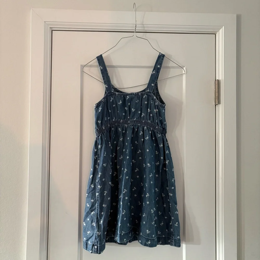 GAP Kids‎ • Denim Dress with Flowers
